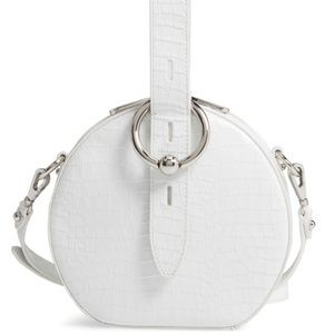 Rebecca Minkoff croc circle bag